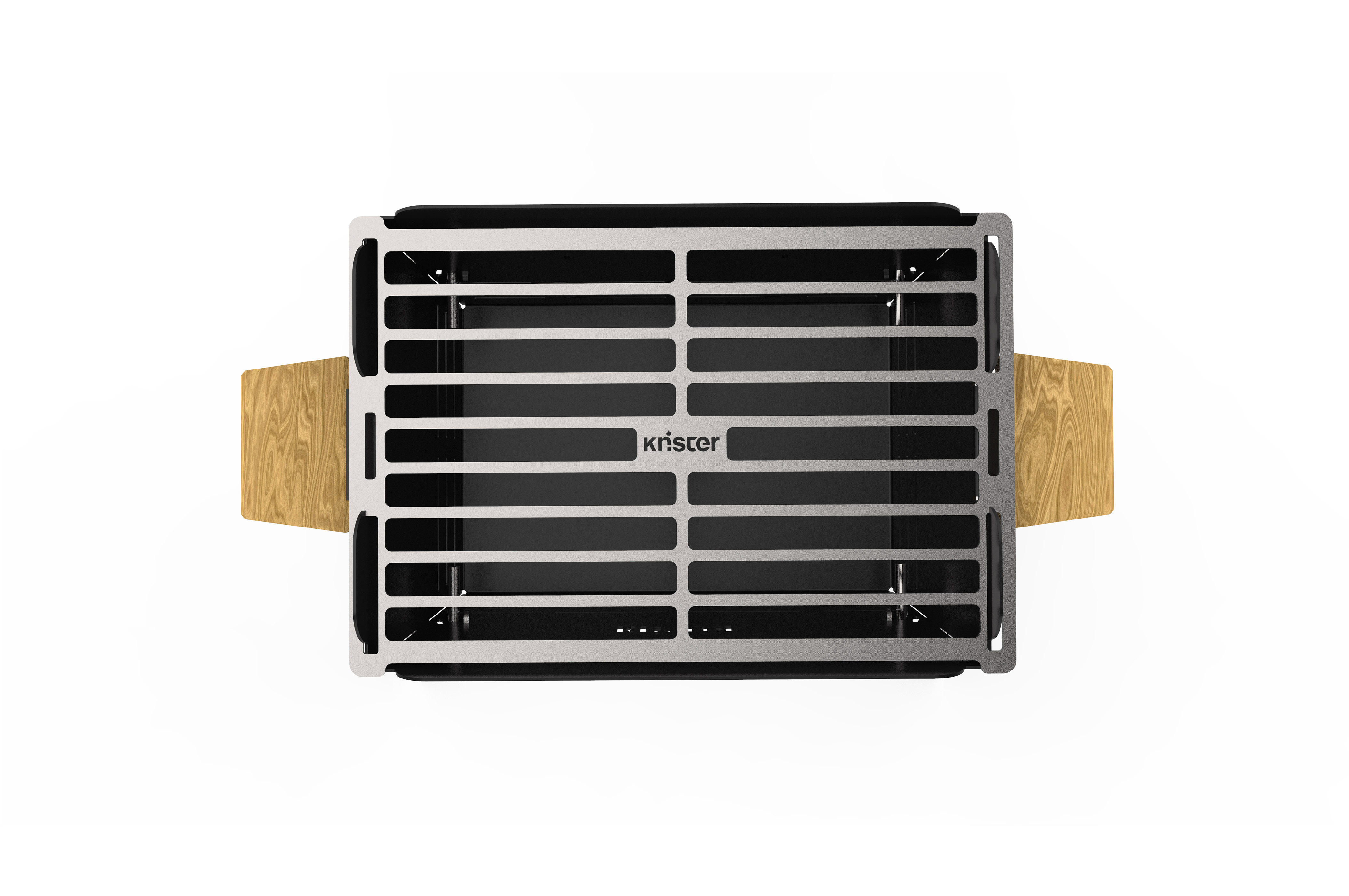 KNISTER 9922 Small Kohlegrill, Schwarz 