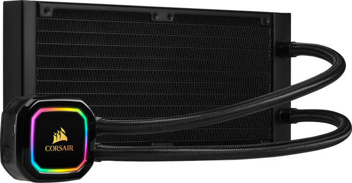 CORSAIR CUE H100i RGB PRO XT CPU Wasserkühlung, Schwarz