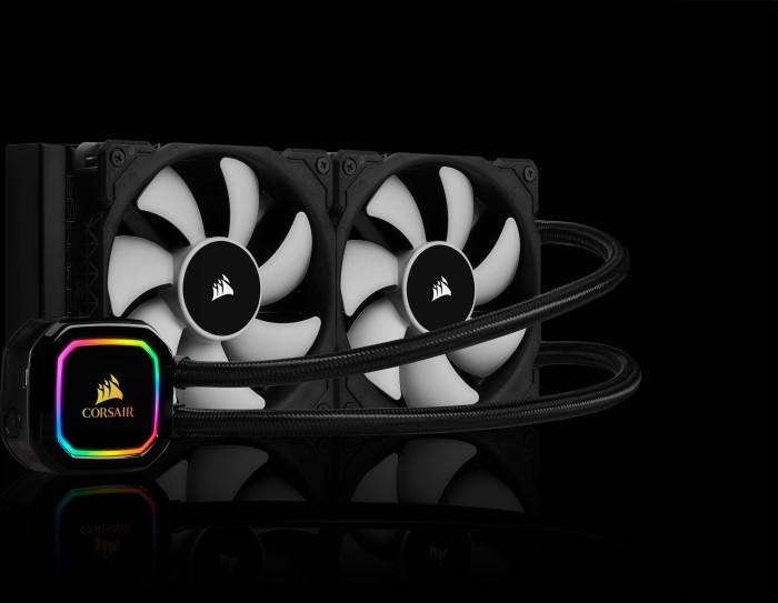 CORSAIR CUE H100i RGB PRO XT CPU Wasserkühlung, Schwarz