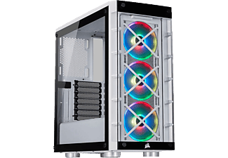 CORSAIR iCUE 465X RGB PC Gehäuse, Weiß