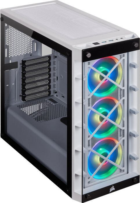 CORSAIR iCUE 465X RGB PC-Gehäuse, Weiß