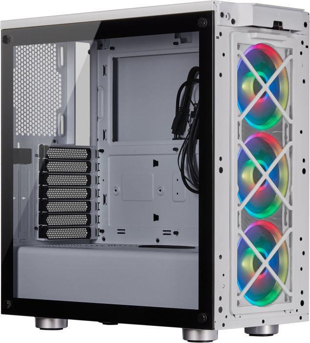 CORSAIR iCUE 465X RGB PC-Gehäuse, Weiß