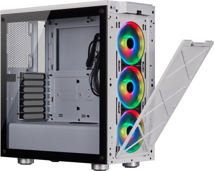 CORSAIR iCUE 465X RGB PC-Gehäuse, Weiß