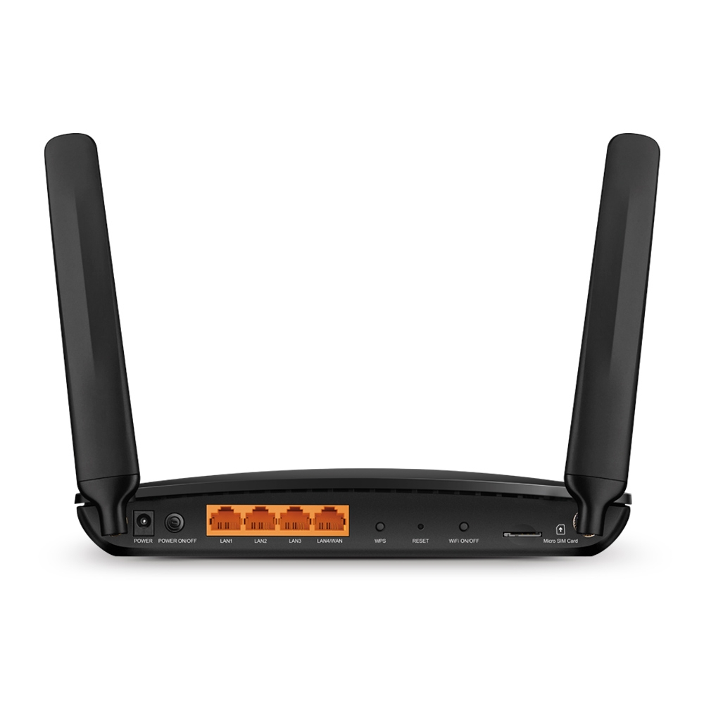 TP-LINK Archer MR600 4G+ Cat6 AC1200 Wireless Dual Band Gigabit Router Siyah