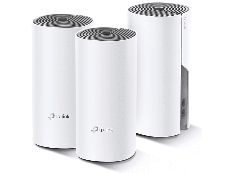 TP-LINK Deco E4(3-Pack) AC1200 Tüm Evi Kapsayan 3'lü Mesh WiFi Sistemi_1