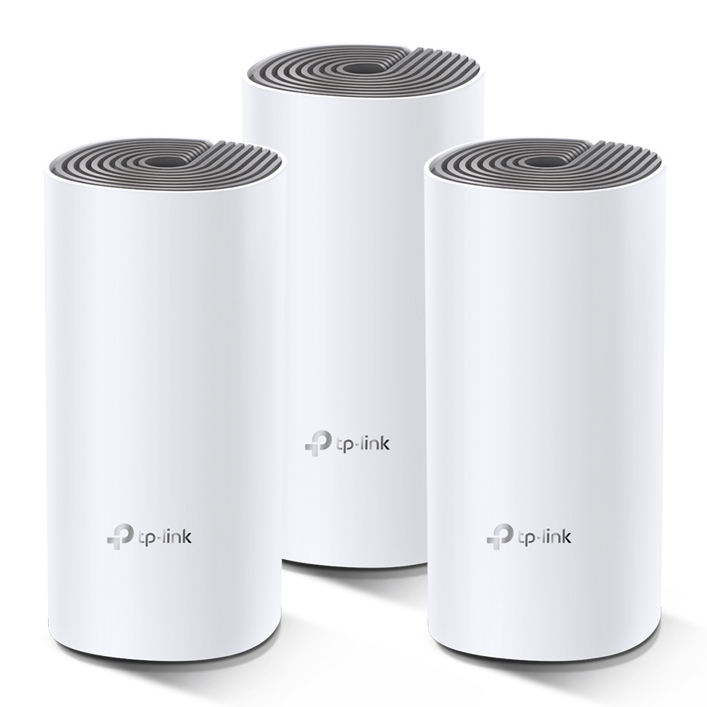 Deco E4(3-Pack) AC1200 Tüm Evi Kapsayan 3'lü Mesh WiFi Sistemi