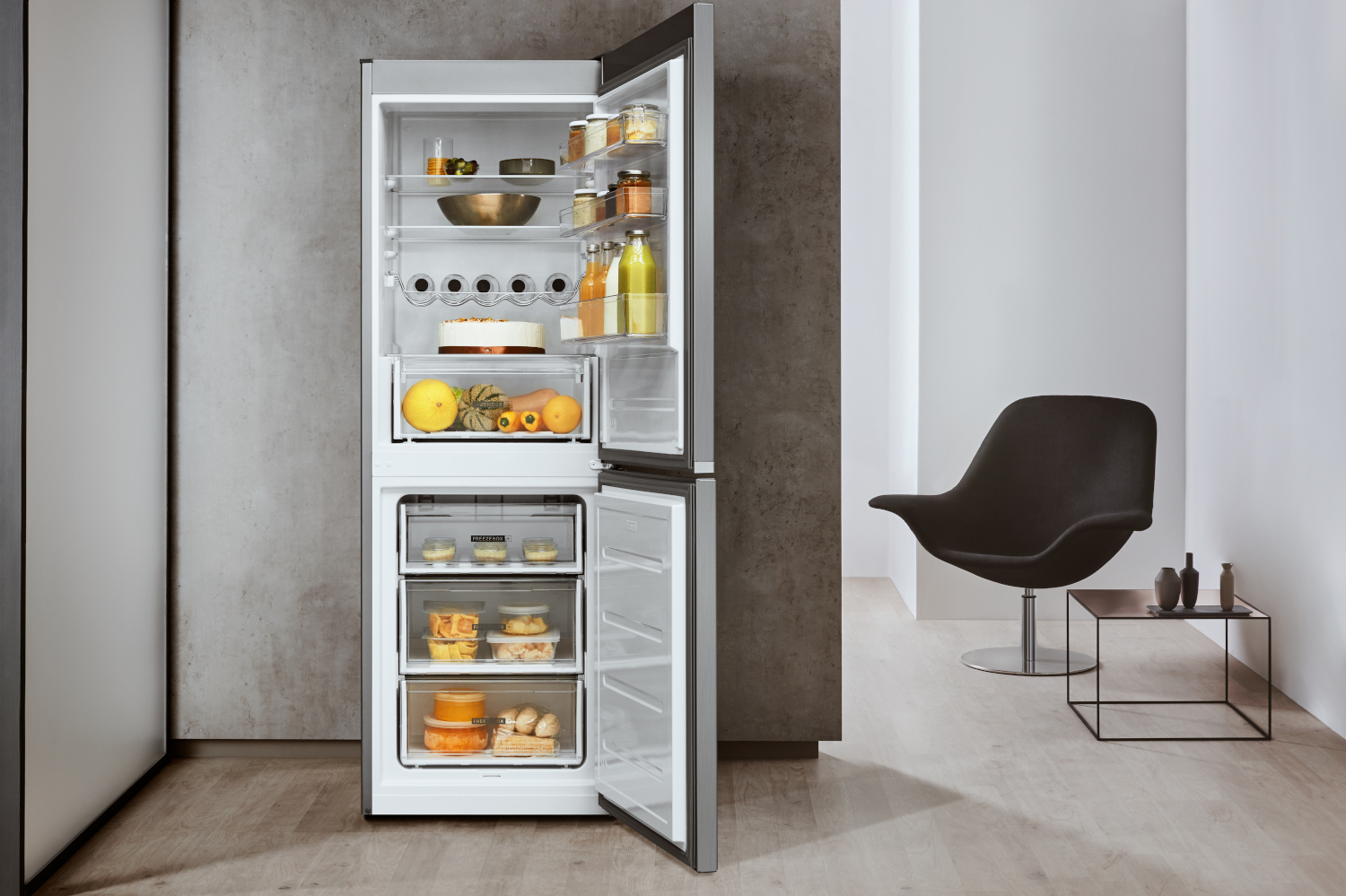 WHIRLPOOL Frigo-congélateur A++ (W5 721E OX)