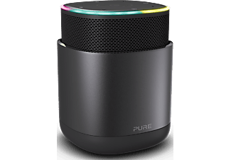 PURE DiscovR multiroom bluetooth hangszóró, grafit-fekete