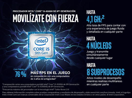 Portátil gaming - Lenovo Ideapad L340-15IRH, 15.6", Intel® Core™ i5-9300H, 8GB, 512GB, GTX1650, FreeDOS, Negro