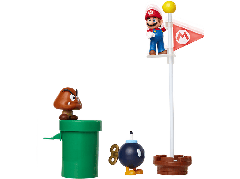 Nintendo 2.5 Acorn Plains Diorama Set; Sammelfigur — Foto 2 von 2