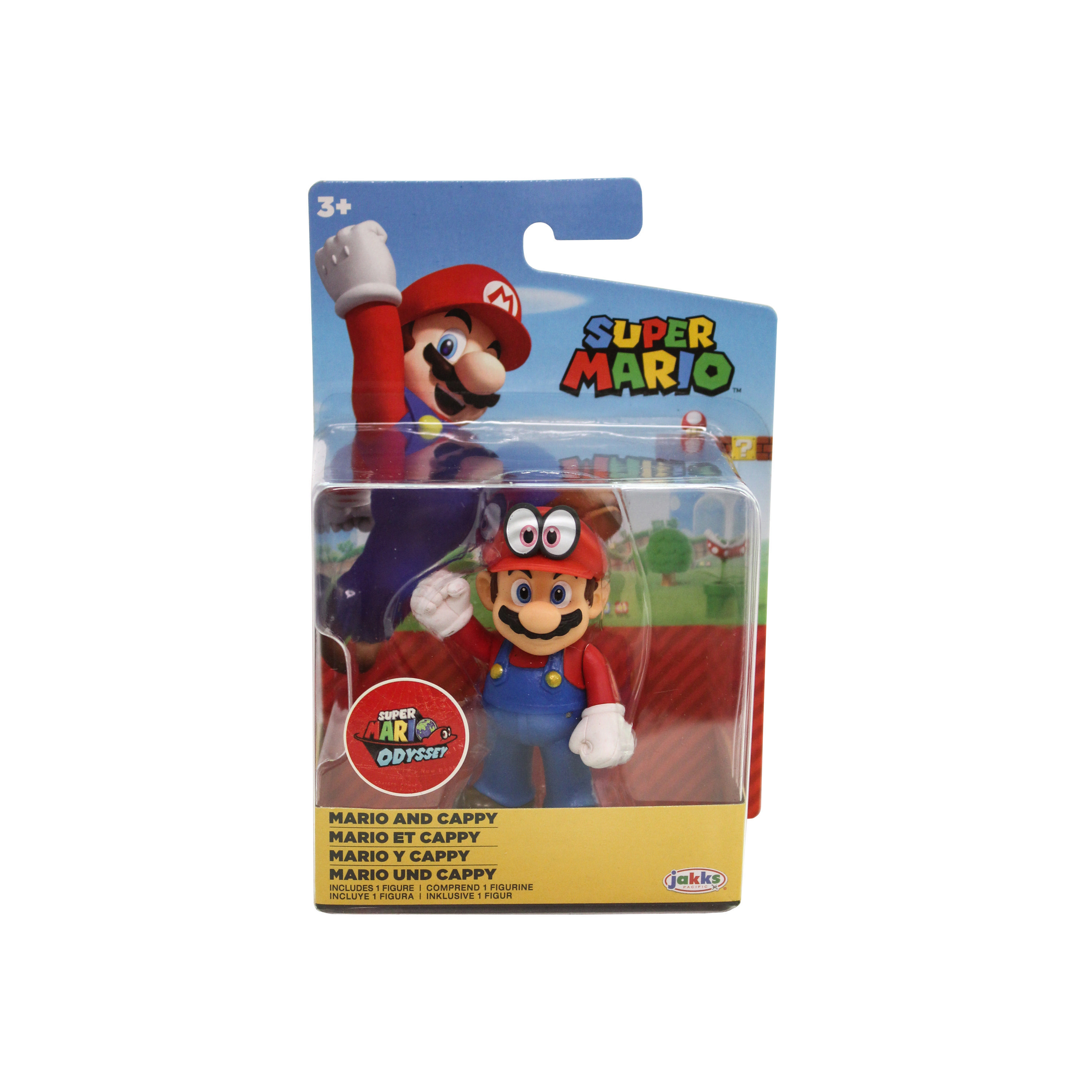JAKKS PACIFIC Mario und Cappy Figuren Sammelfigur