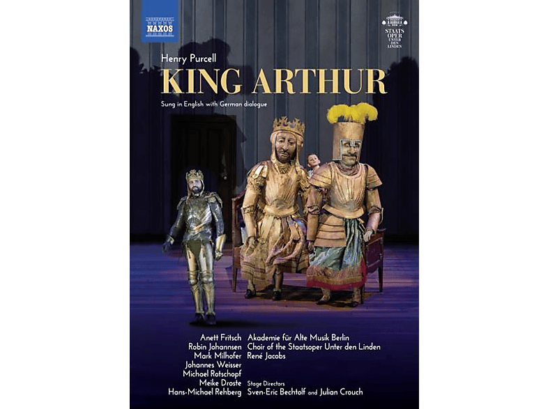 Naxos Global Logistics Gmbh Benno Schachtner - King Arthur Dvd