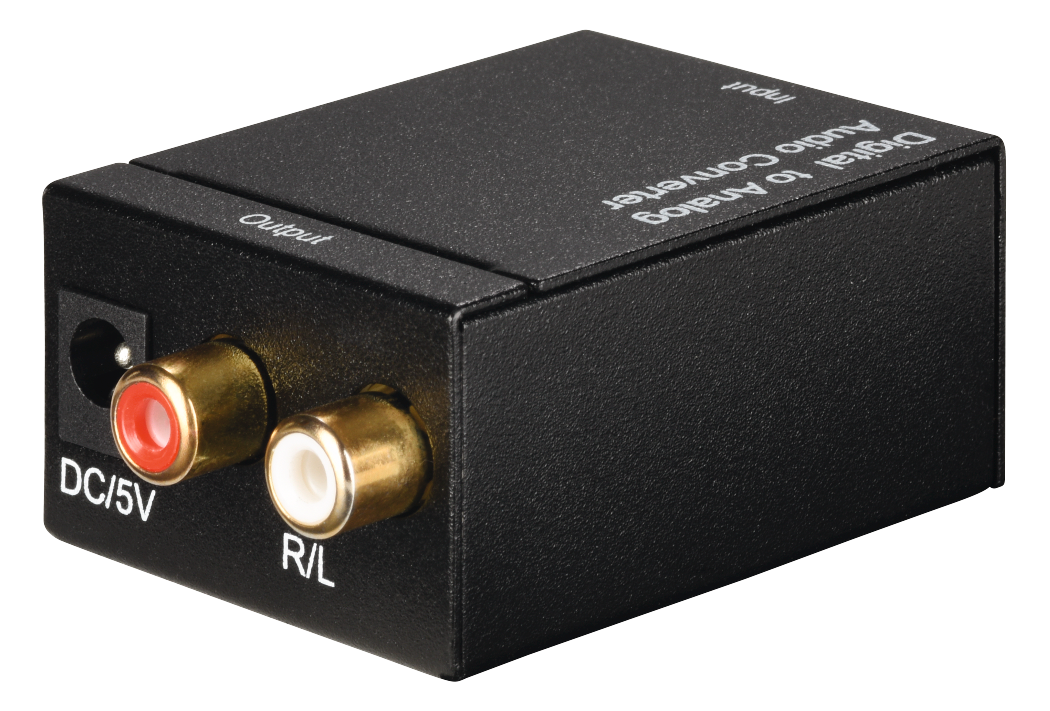 HAMA 83180 Audio-Konverter "AC80", digital auf analog