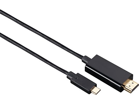 HAMA 00122205 - Câble adaptateur USB-C vers HDMI (Noir)