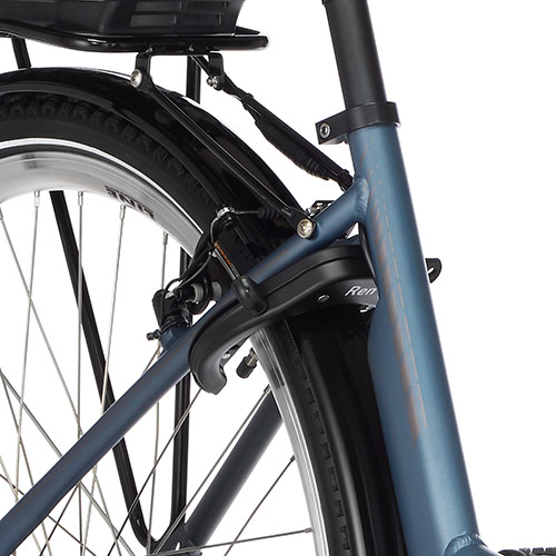 FISCHER CITA 2.0-S1 Citybike (Laufradgröße: 28 Zoll, Unisex-Rad, 317 Wh, Petrol matt)