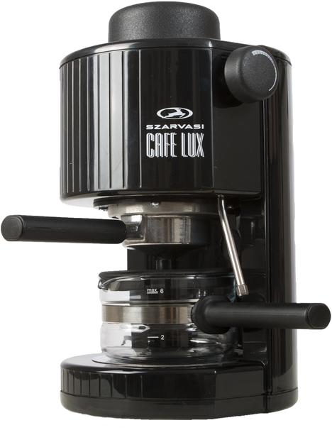 SZARVASI SZV 620 07 Presszó kávéfőző, fekete