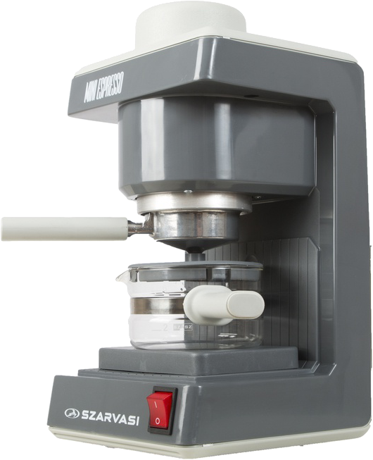 SZARVASI SZV 612/3 08 Mini eszpresszó kávéfőző, szürke