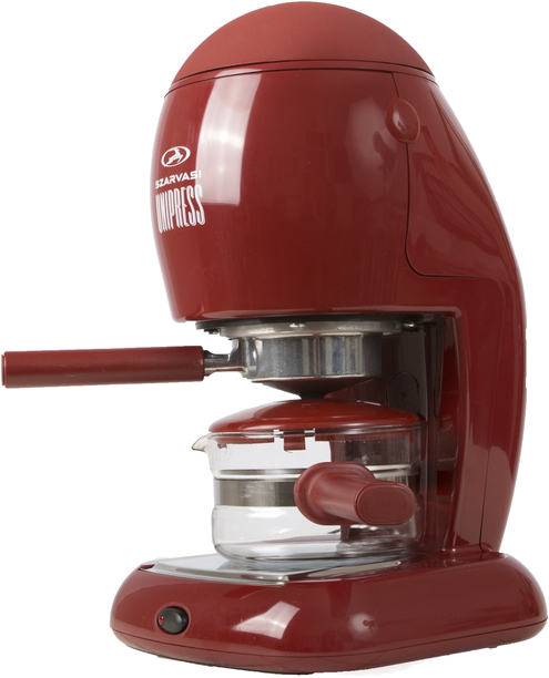 SZARVASI SZV 624 28 Elektromos kávéfőző, bordó