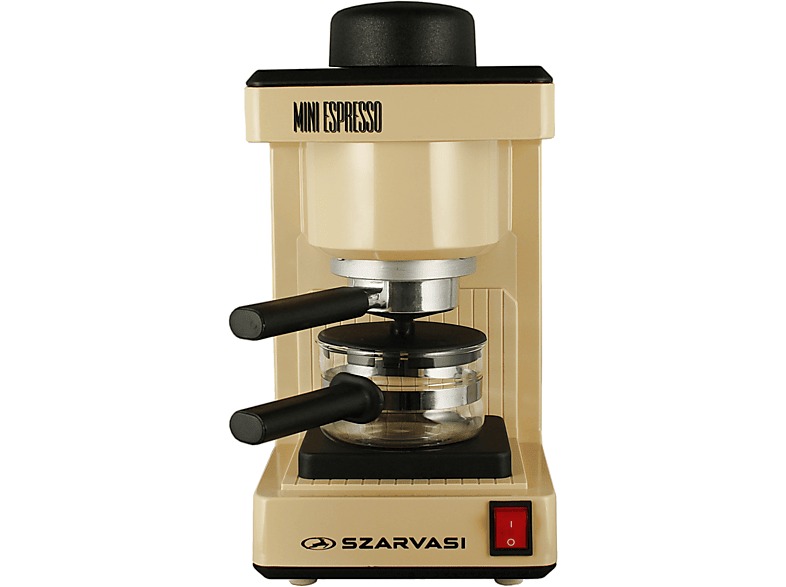 SZARVASI SZV 612/3 Mini Espresso kávéfőző, drapp