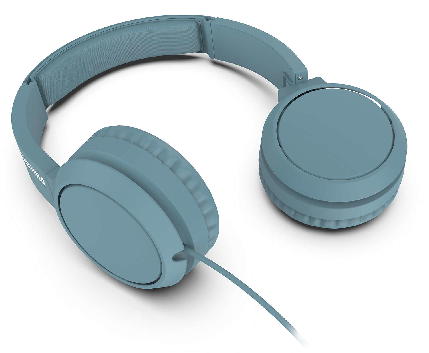 PHILIPS H4105BL/00, On-ear Kopfhörer Blau