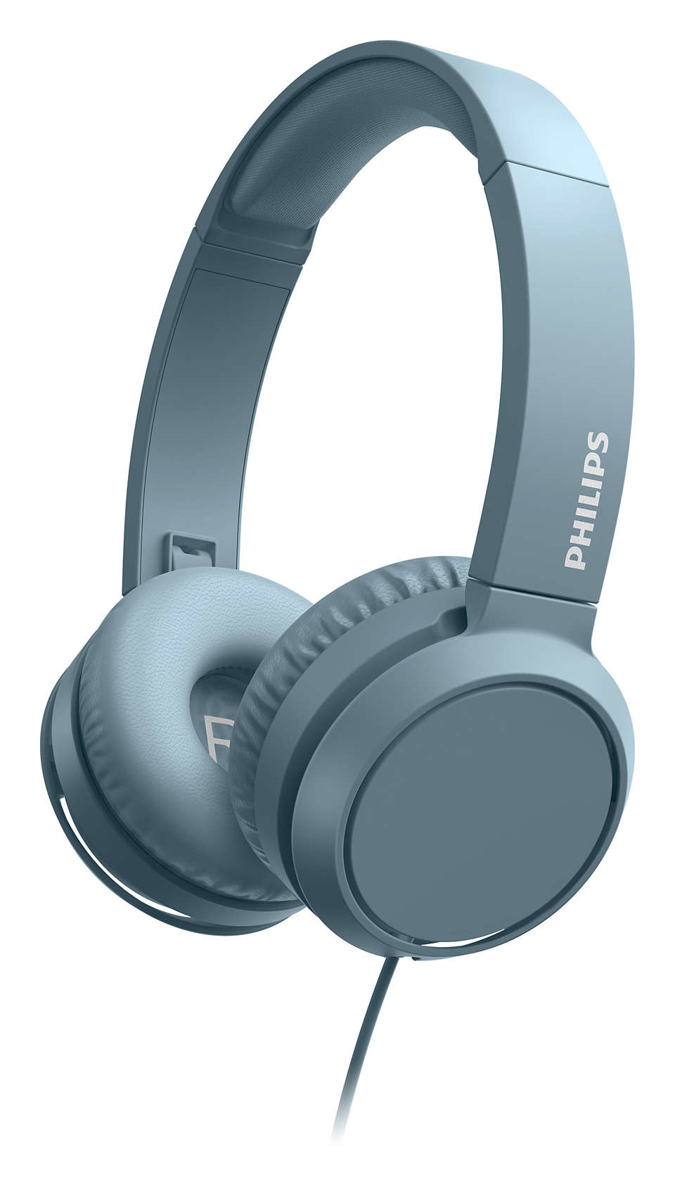 PHILIPS H4105BL/00, On-ear Kopfhörer Blau