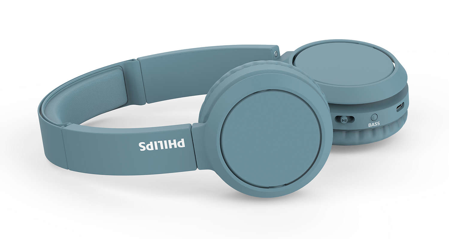 PHILIPS H4205BL/00, On-ear Kopfhörer Bluetooth Blau