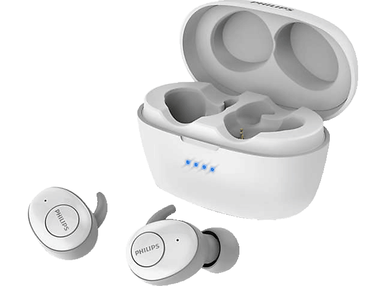 Kopfhörer In-ear PHILIPS T3215WT, Bluetooth Weiß