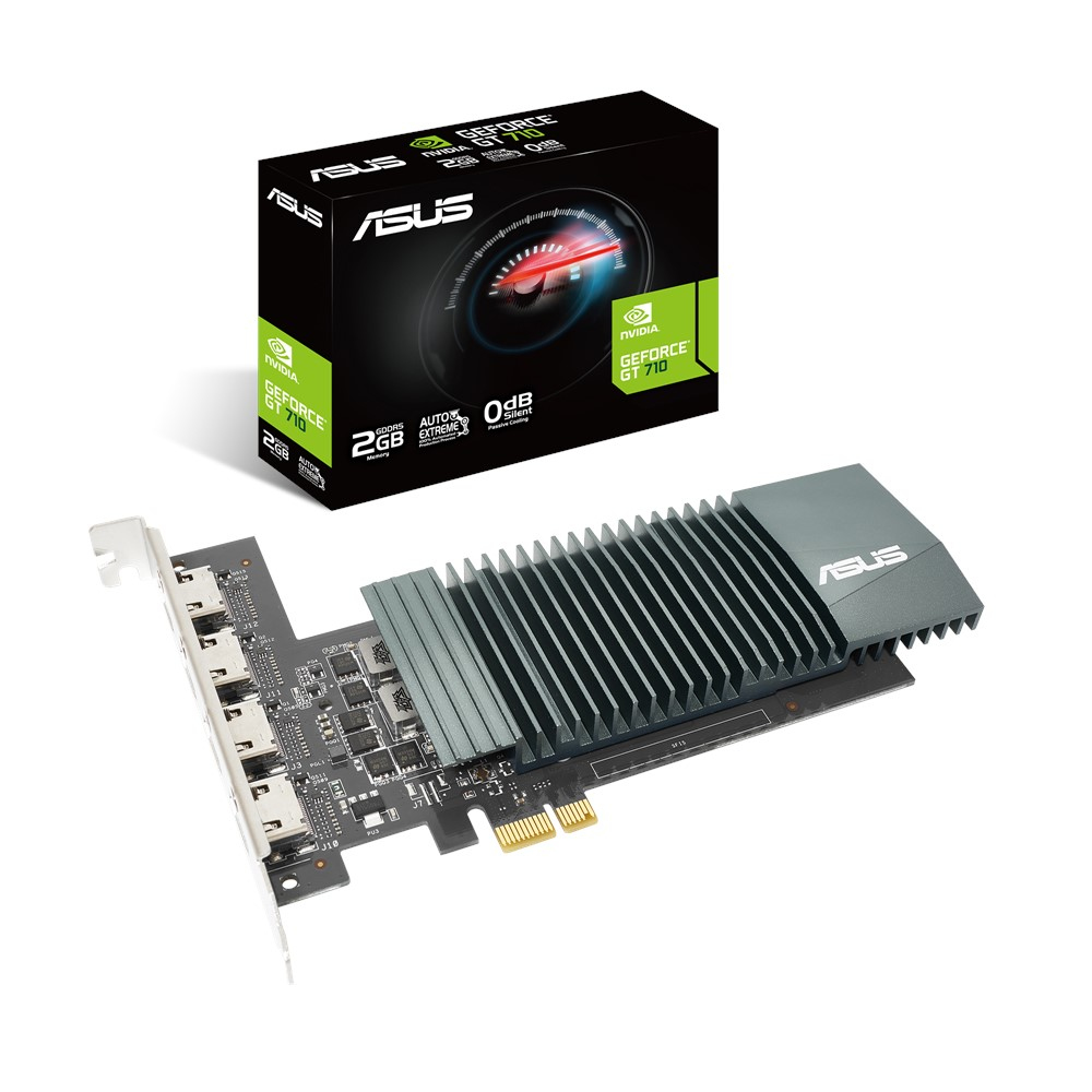 ASUS GeForce GT710 4H SL 2GD5 (90YV0E60-M0NA00) (NVIDIA, Grafikkarte)
