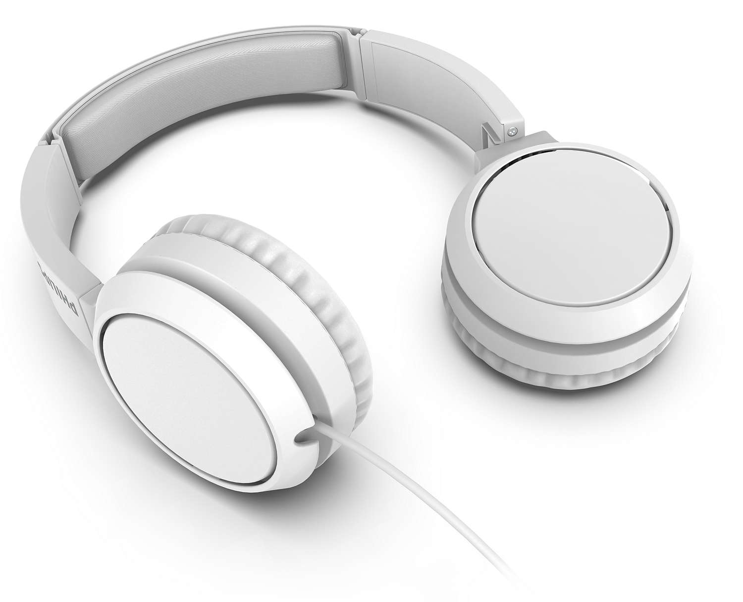 PHILIPS H4105WT/00, On-ear Kopfhörer Weiß