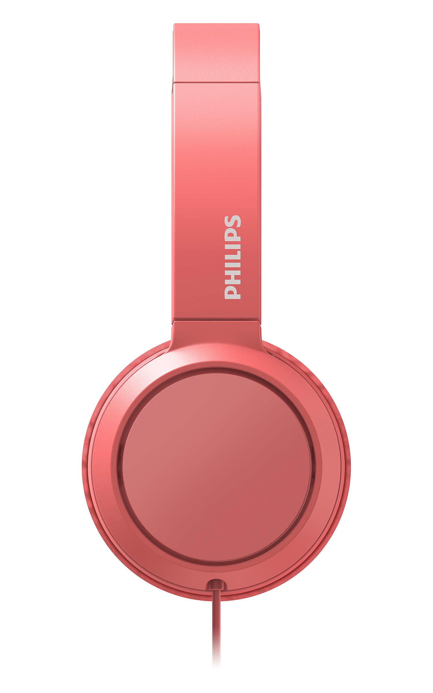PHILIPS H4105RD/00, On-ear Kopfhörer Rot