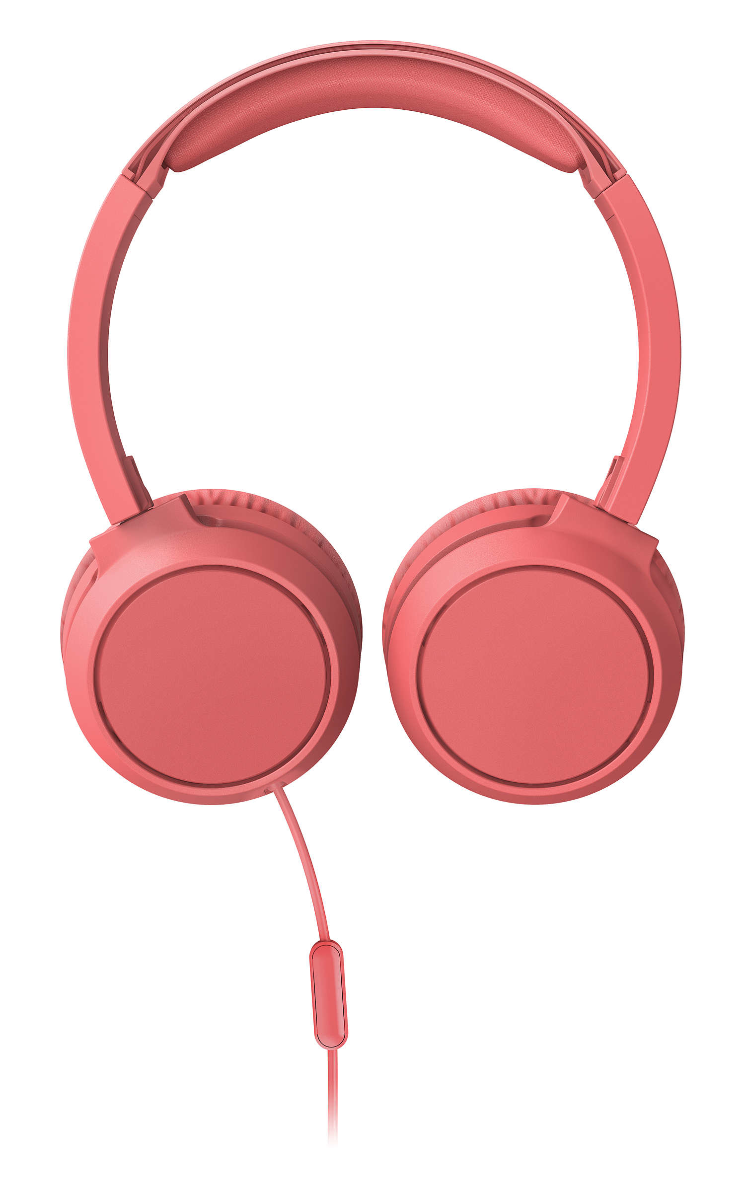 PHILIPS H4105RD/00, On-ear Kopfhörer Rot