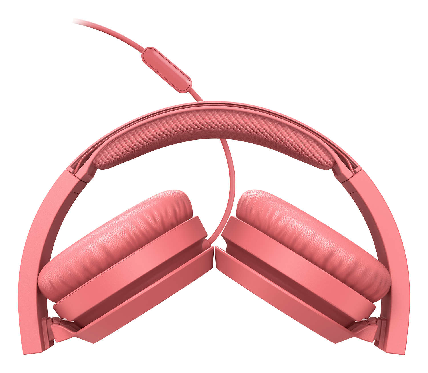 PHILIPS H4105RD/00, On-ear Kopfhörer Rot