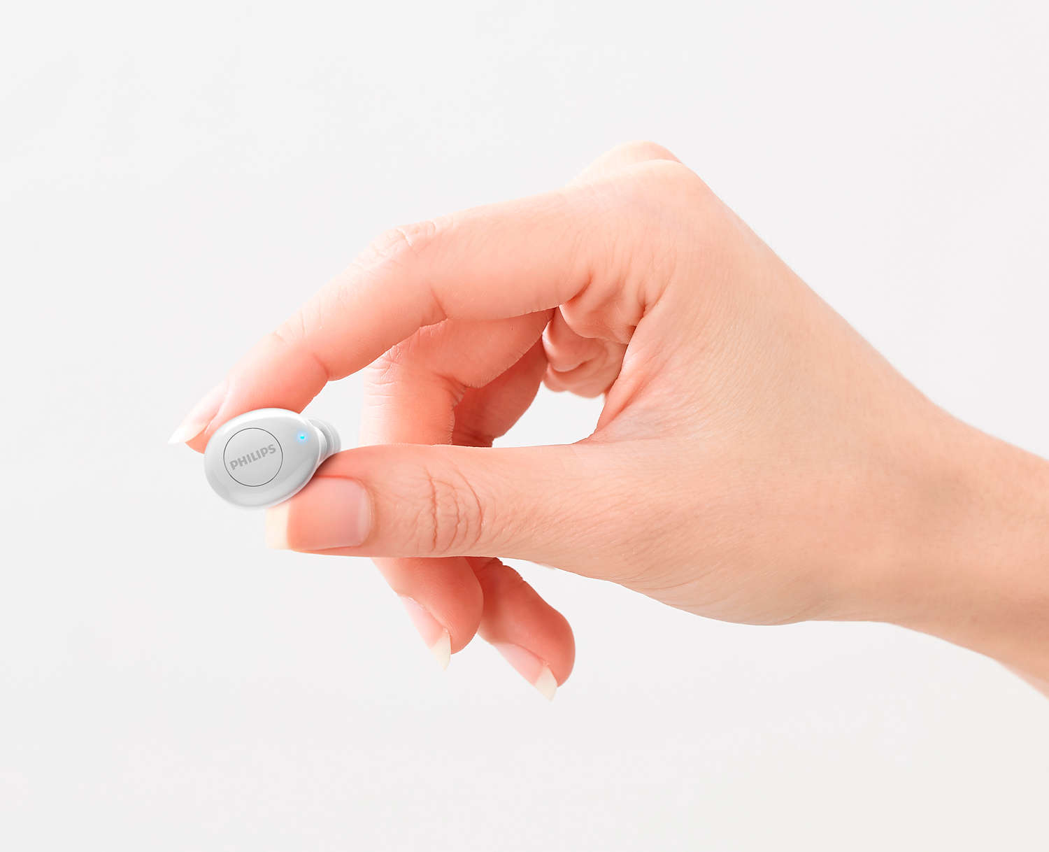 PHILIPS T2205WT/00, In-ear Kopfhörer Bluetooth Weiß