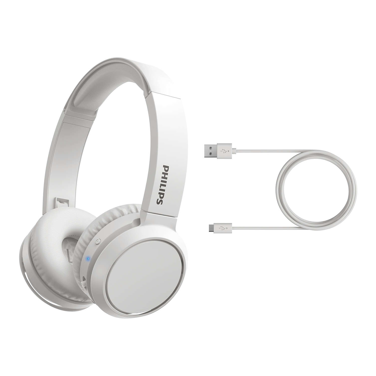 PHILIPS H4205WT/00, On-ear Kopfhörer Bluetooth Weiß