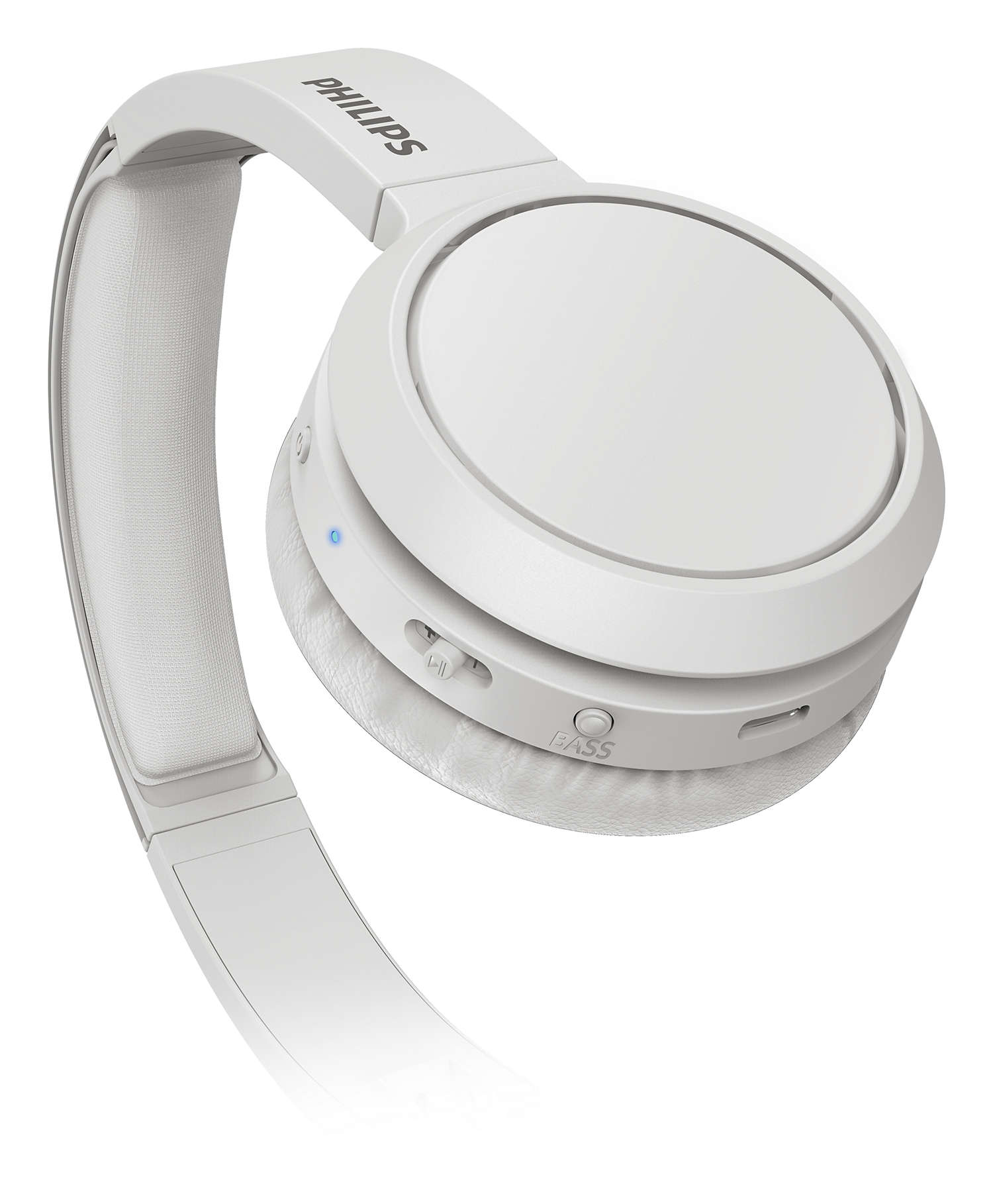 Kopfhörer On-ear PHILIPS Bluetooth H4205WT/00, Weiß