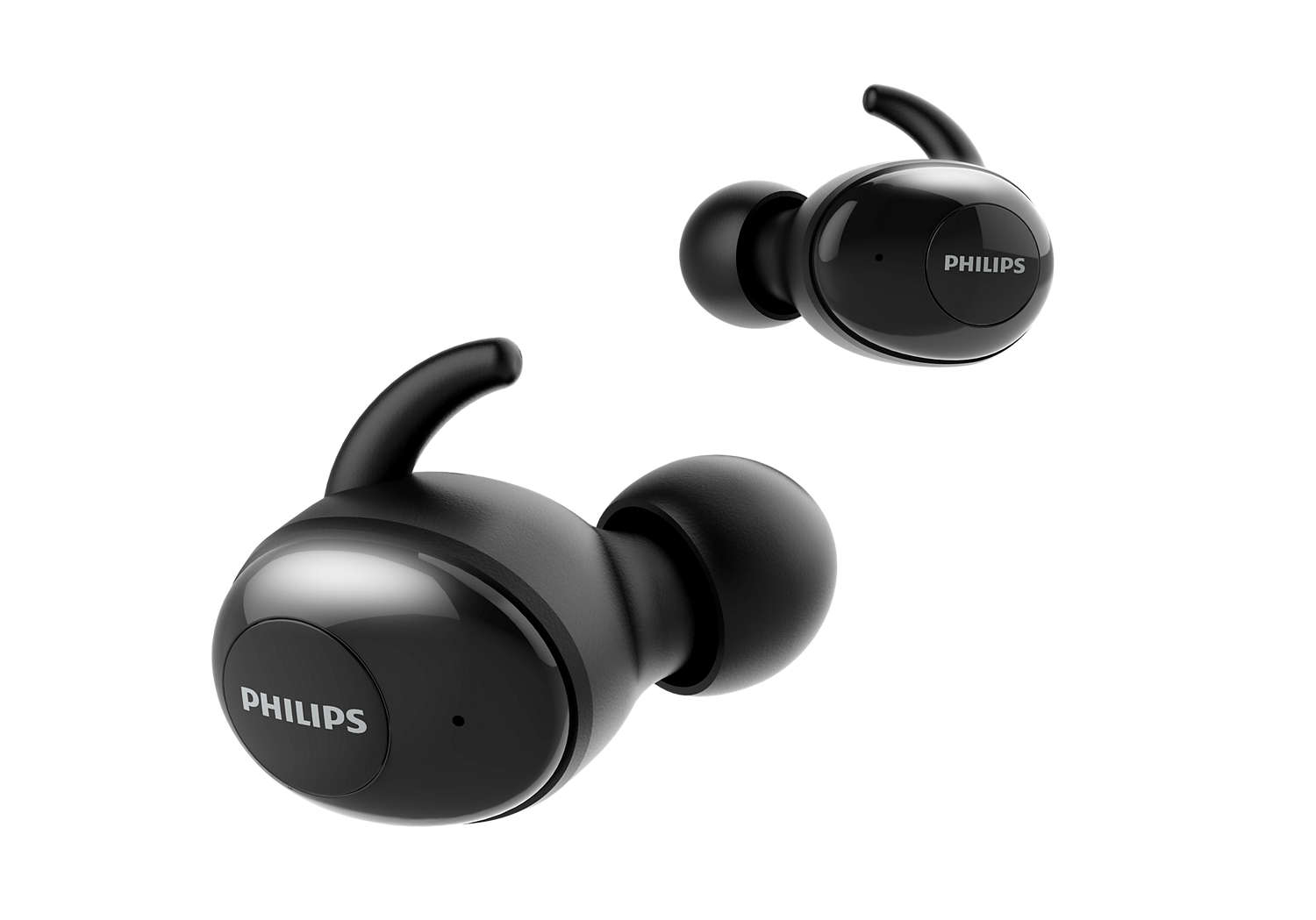 T3215BK/00, Schwarz PHILIPS Bluetooth In-ear Kopfhörer