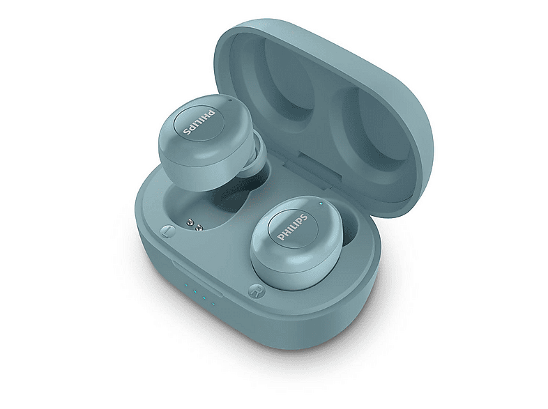 PHILIPS TAT2205BL/00, In-ear Kopfhörer Bluetooth Blau