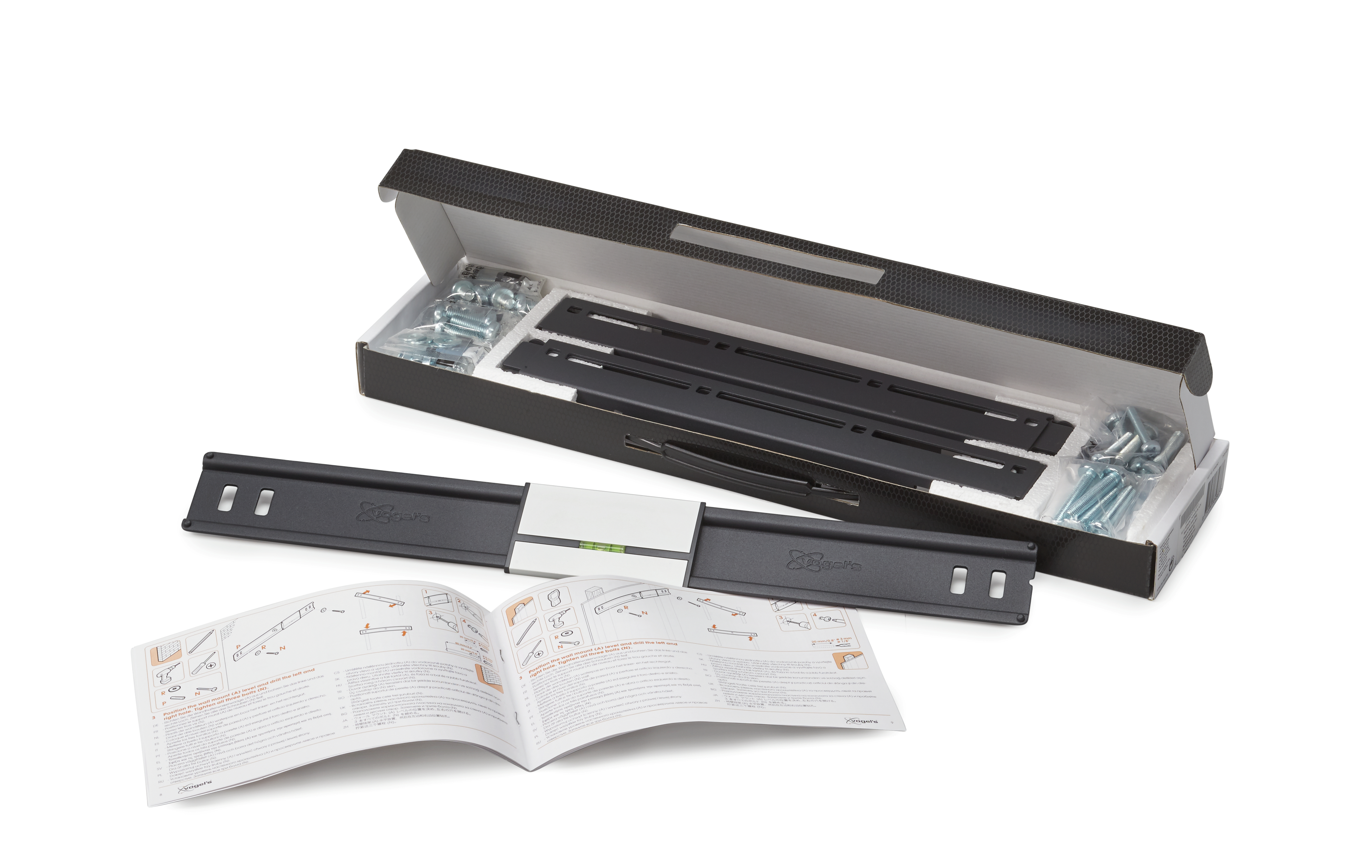 VOGEL´S Thin 405 Wandhalterung, max. 55 Zoll, Starr, Schwarz