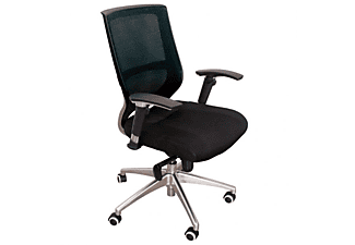 Silla - Makro Paper Mesh Advantage, 5 ruedas, Respaldo de malla, Asiento ajustable en altura, Negro