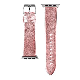 LAUT Metallic Leather - Bracelet de remplacement (Or rose)