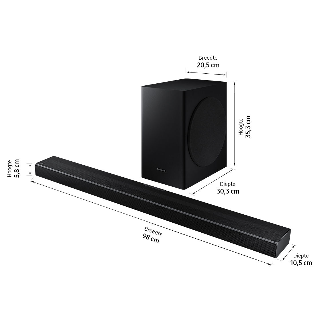 SAMSUNG Cinematic Q-series soundbar HW-Q60T