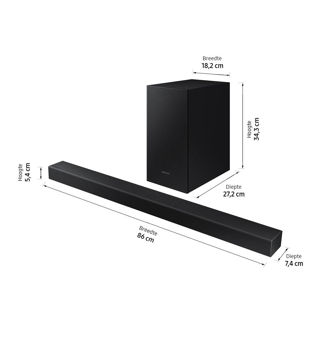 SAMSUNG Essential T-series soundbar HW-T420