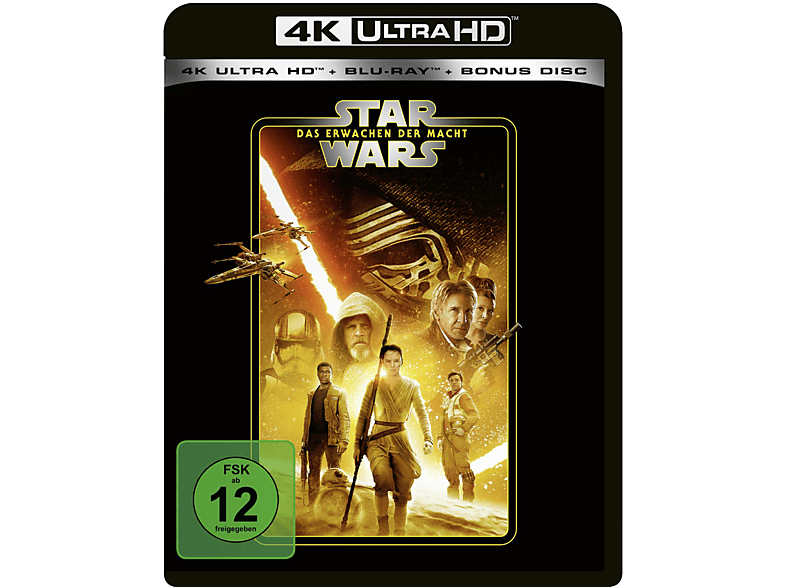 Star Wars: Das Erwachen + 4K Blu-ray Ultra Blu-ray der Macht HD