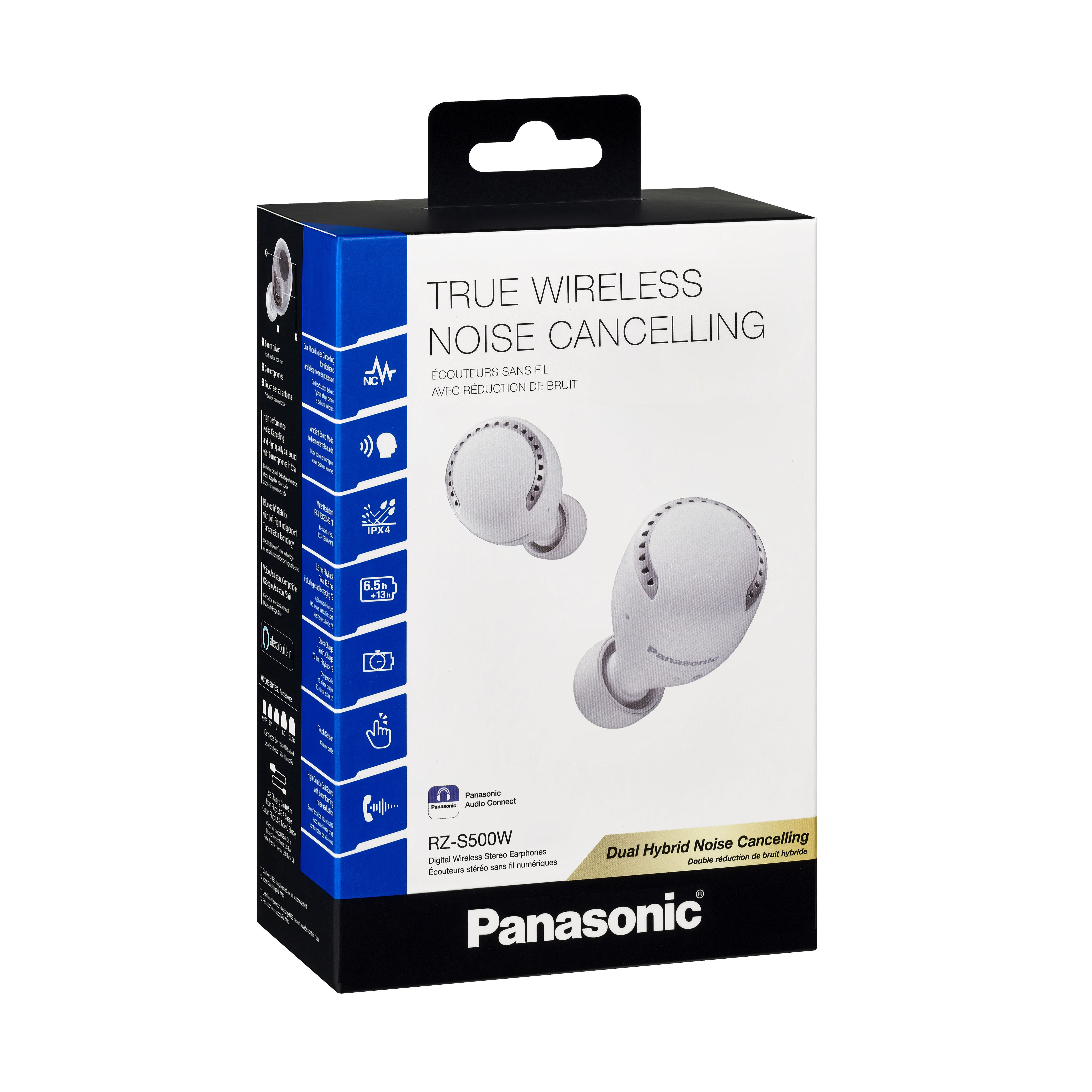 PANASONIC RZ-S500W, In-ear Kopfhörer Bluetooth Weiß