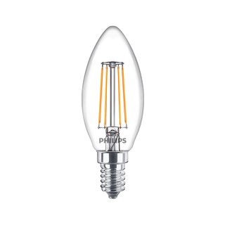 PHILIPS Ledlamp 4.3 W - 40 W E14 Warmwit Kaarslamp/Kogellamp