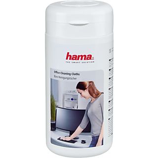 HAMA 00113805 - Salviette per la pulizia dell'ufficio (Bianco)