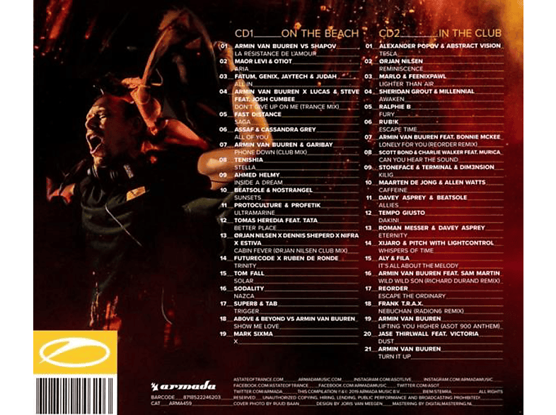 Thumbnail - VARIOUS - A State Of Trance 2019 (CD)