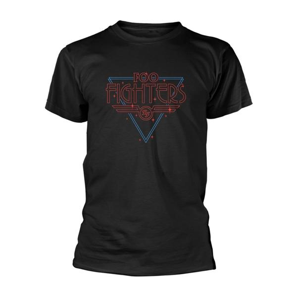 PLASTICHEAD MERCHANDISE Foo Fighters Disco Outline [Black,XL]