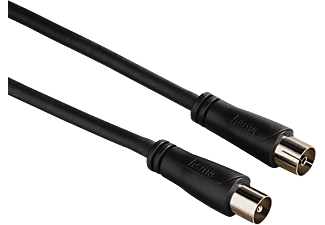 HAMA 00122409 - Antennen-Kabel (Schwarz)