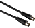 HAMA 00122409 - Antennen-Kabel (Schwarz)